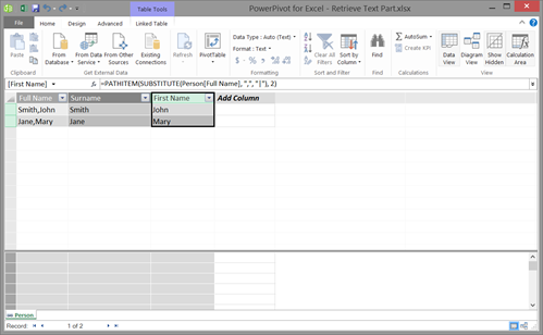 Using DAX to Split Delimited Text into Columns Image 3